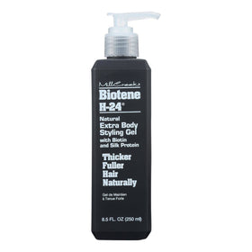 Mill Creek Biotene H-24 styling gel bottle with silk-protein formula for added body