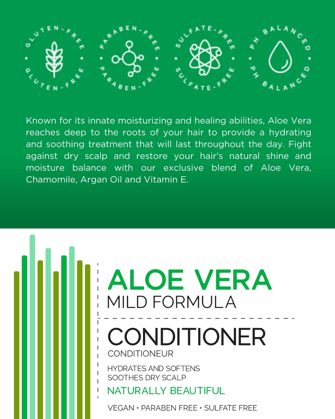 Mill Creek Botanicals Aloe conditioner cream closeup—silky detangling and manageability