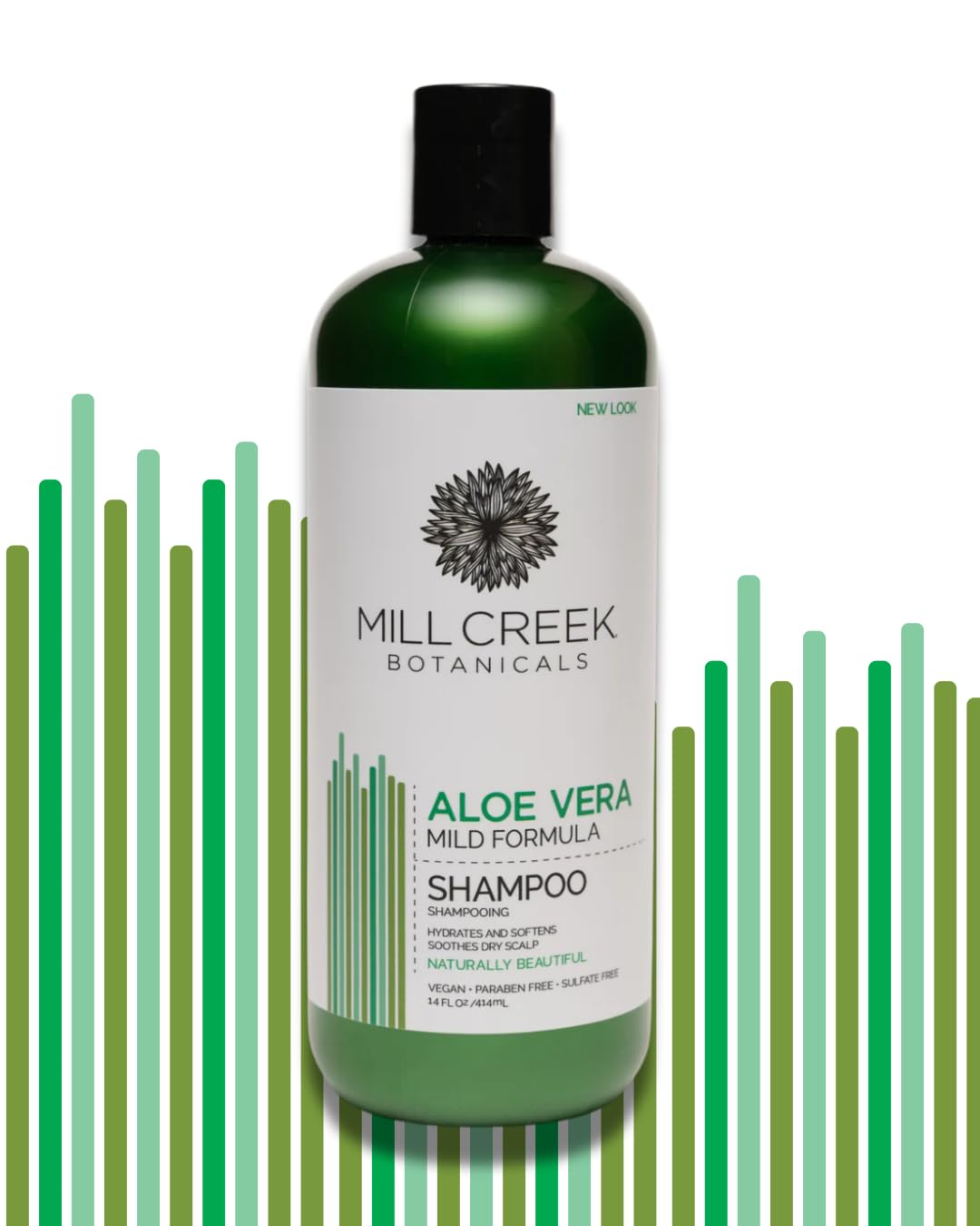 Mill Creek Botanicals Soft hair after wash—smoothness and easy styling