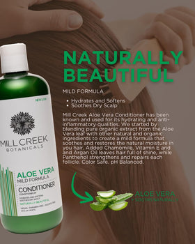 Mill Creek Botanicals Vitamin E label—antioxidant boost for healthier-looking strands
