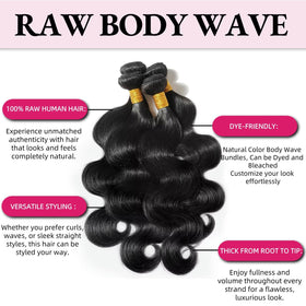 Miminis Brazilian virgin four-bundle weave for durable extensions.