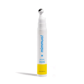 mimmua dark-spot-ampoule bottle targets uneven skin tone for a brighter look.