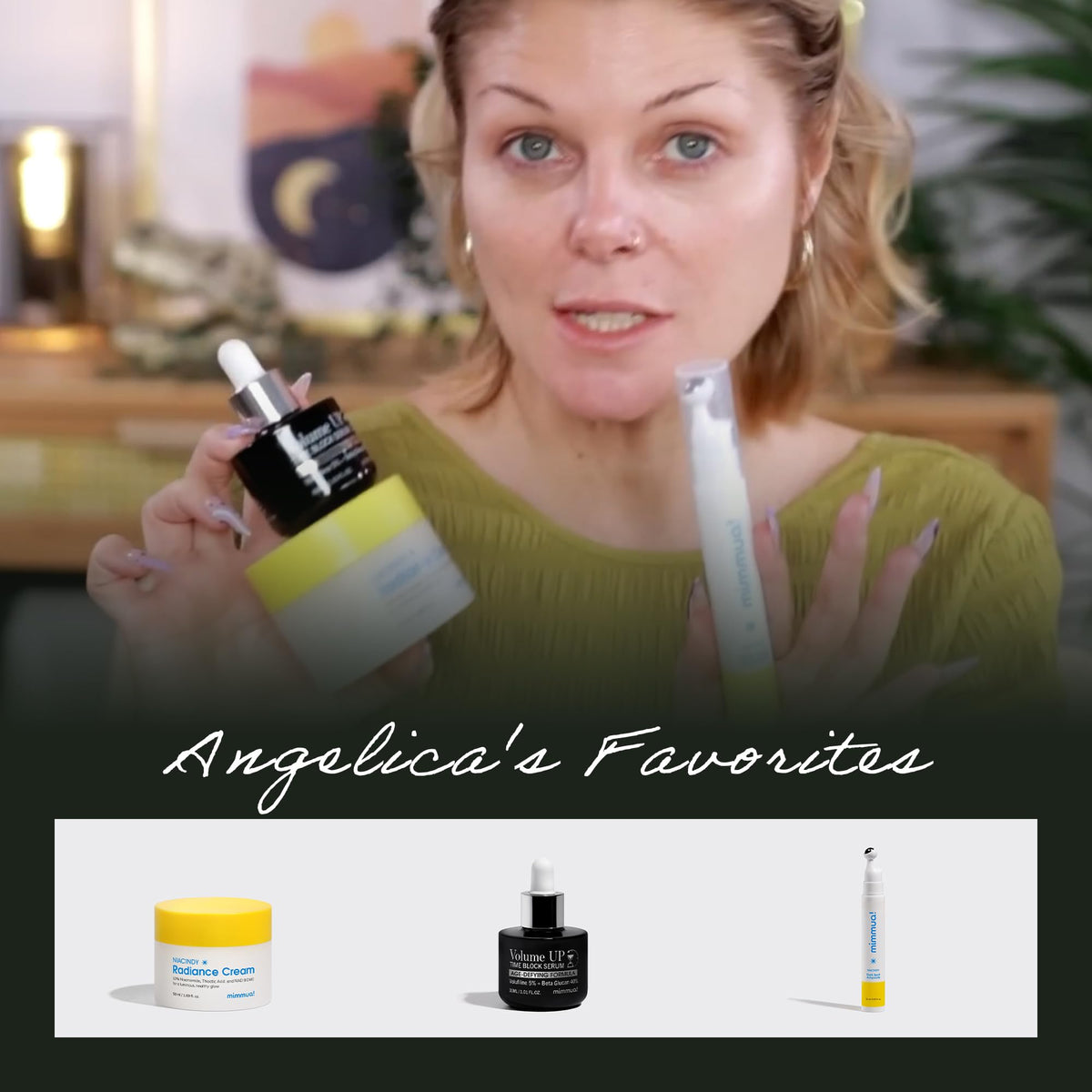Mimmua Volume Up Time Block Essence packaging details and branding