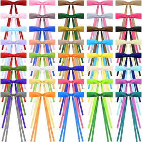 Mimorou 40-pcs bow hair clips set in multicolor tones for versatile styling