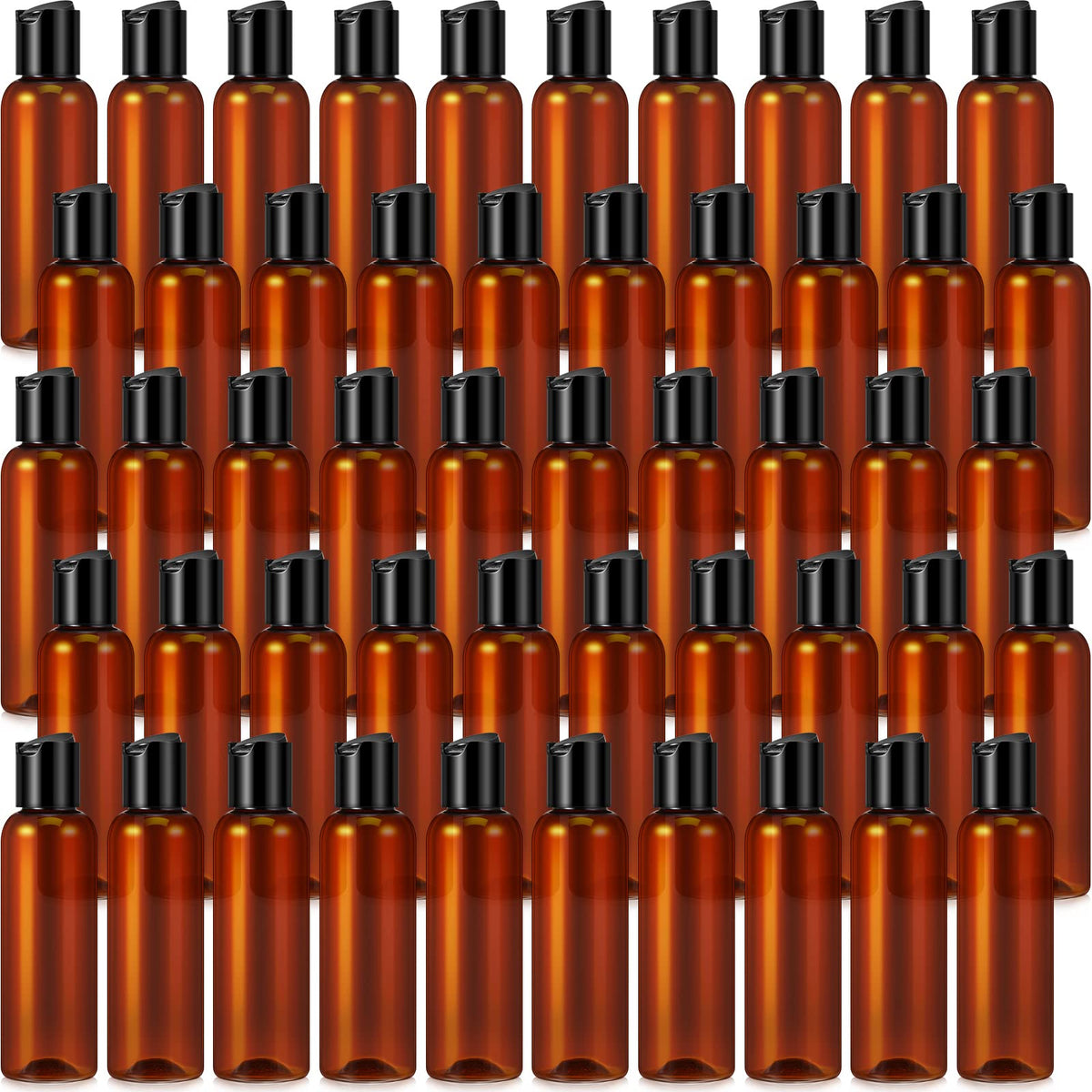 Mimorou amber squeeze bottle with disc cap for precise, spill-free dispensing.