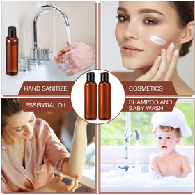 Mimorou versatile bottle suitable for shampoos, lotions, and creams.