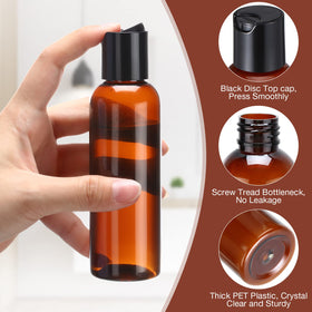 Mimorou disc-cap bottle with leakproof design keeps liquids secure.