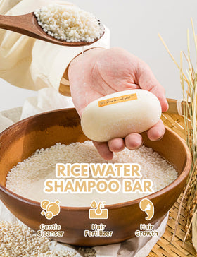 Mimosu apple cider vinegar rinse bubbles during massage for scalp clarity
