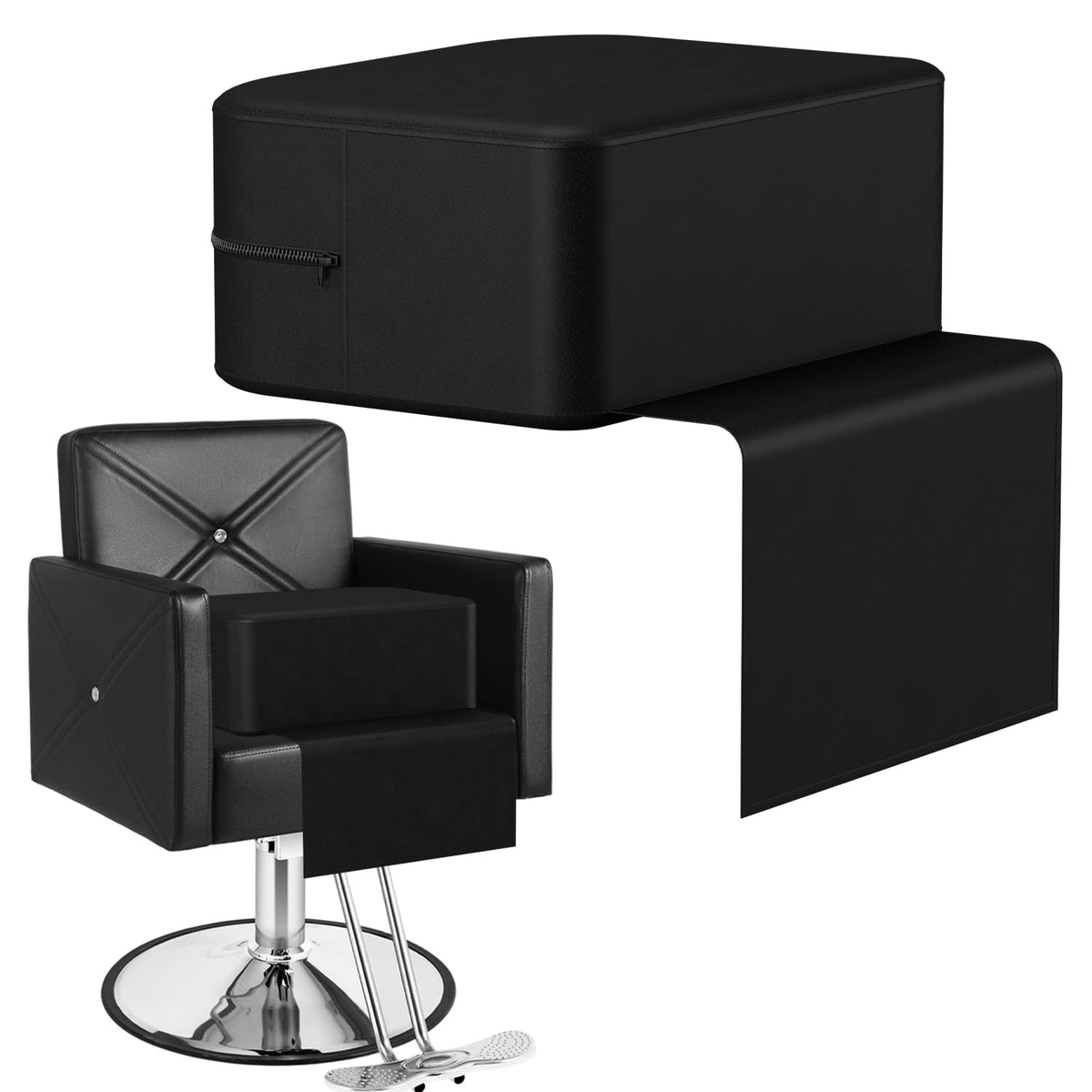 MIMWOW booster seat for kids with ergonomic design for comfortable salon seating.