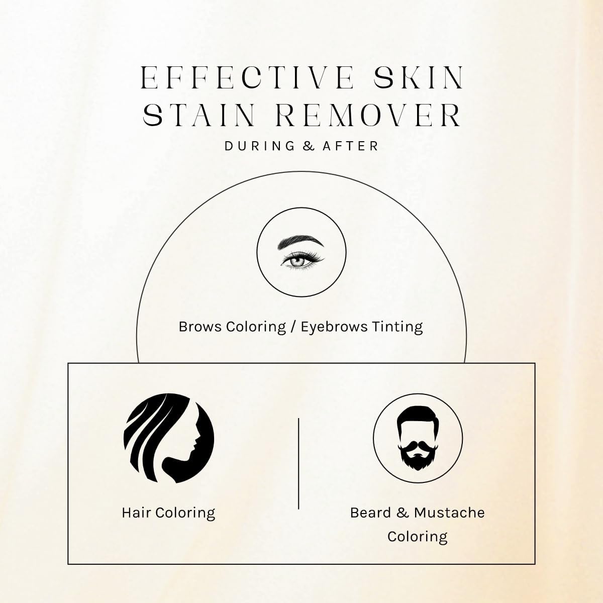 Himalayan spring water and lemon oil ingredients highlighted on MinaiBrow remover.