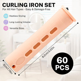 Mindow built-in cover rod system ensures slip-free styling without extra pins.