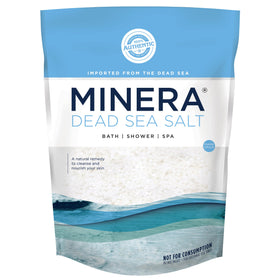 Minera Dead Sea Salt coarse 19lb bulk dissolves easily for a relaxing bath