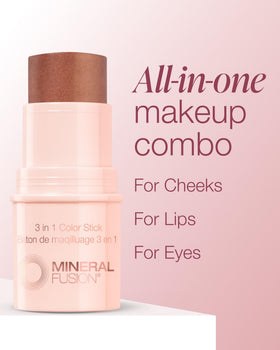 Mineral Fusion 3-in-1 Color Stick creamy texture shown
