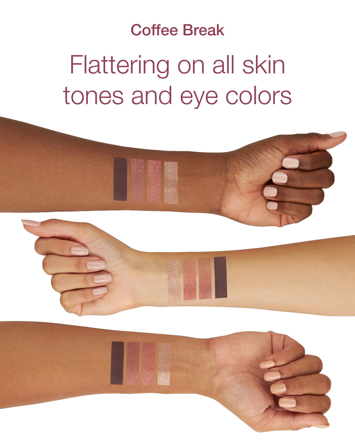 Mineral Fusion Coffee Break crease shade matte for precise eye contour