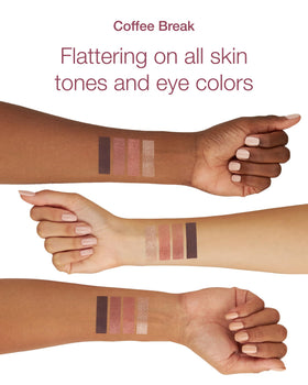 Mineral Fusion Coffee Break crease shade matte for precise eye contour