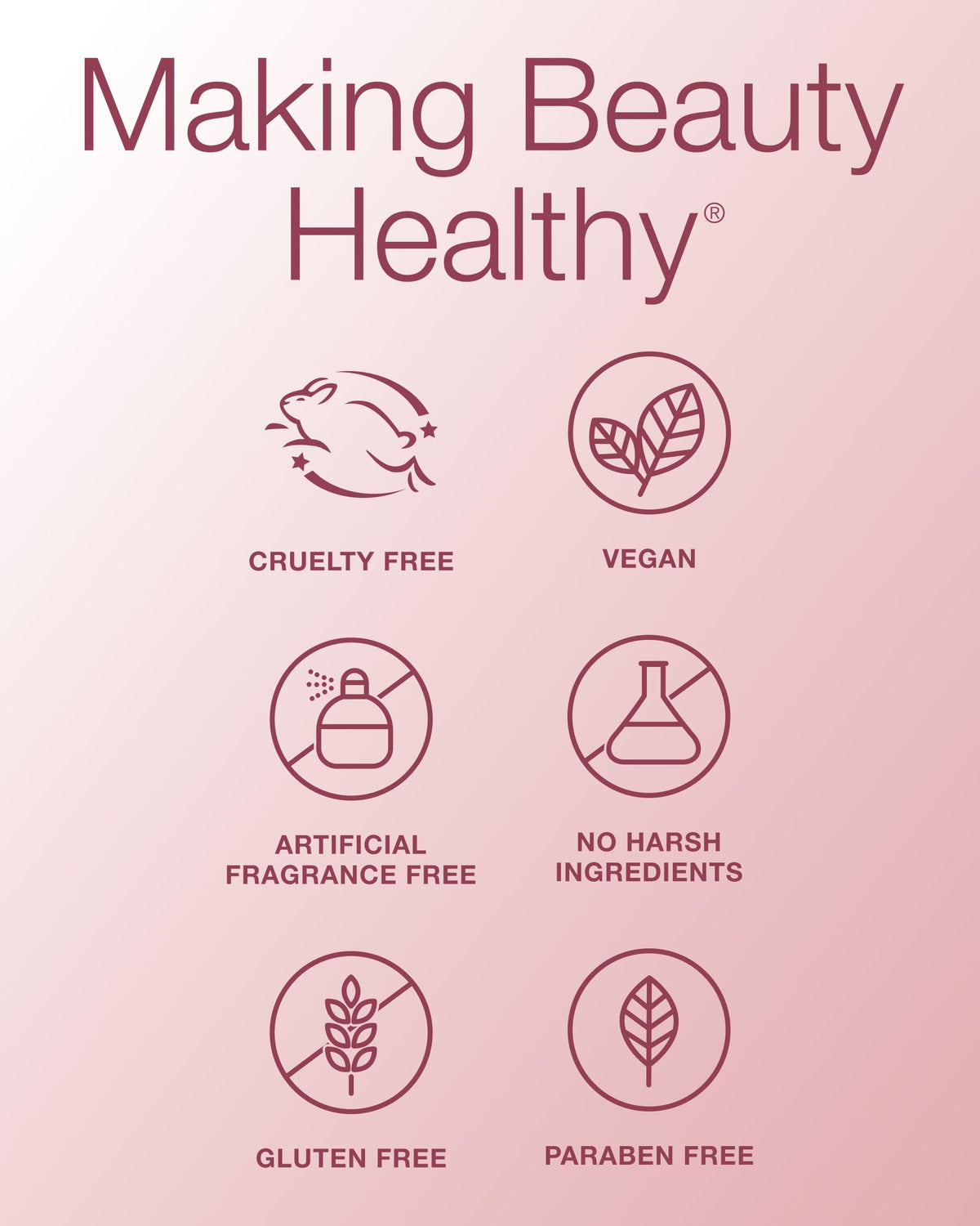 Mineral Fusion Coffee Break packaging highlights vegan, clean cosmetics values