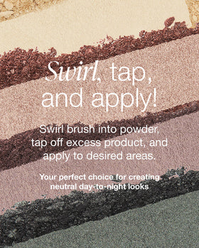 Mineral Fusion Eyeshadow Palette Satin finish adds velvety dimension with gentle luminosity