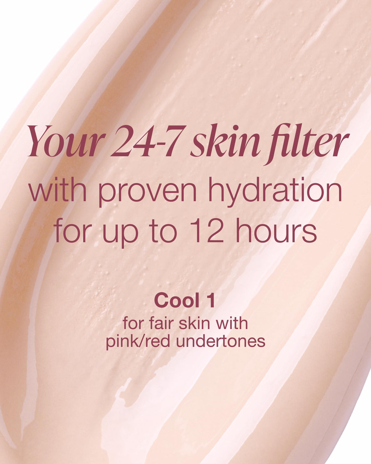 Mineral Fusion foundation application with fingers for quick, everyday use.