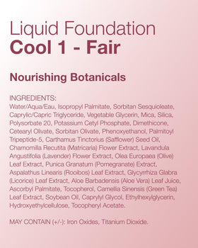 Sustainable Mineral Fusion cruelty-free packaging and design details.