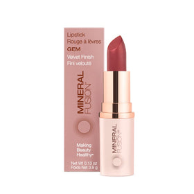 Mineral Fusion Gem Lip Stick delivers rich color for a bold, smooth pout.