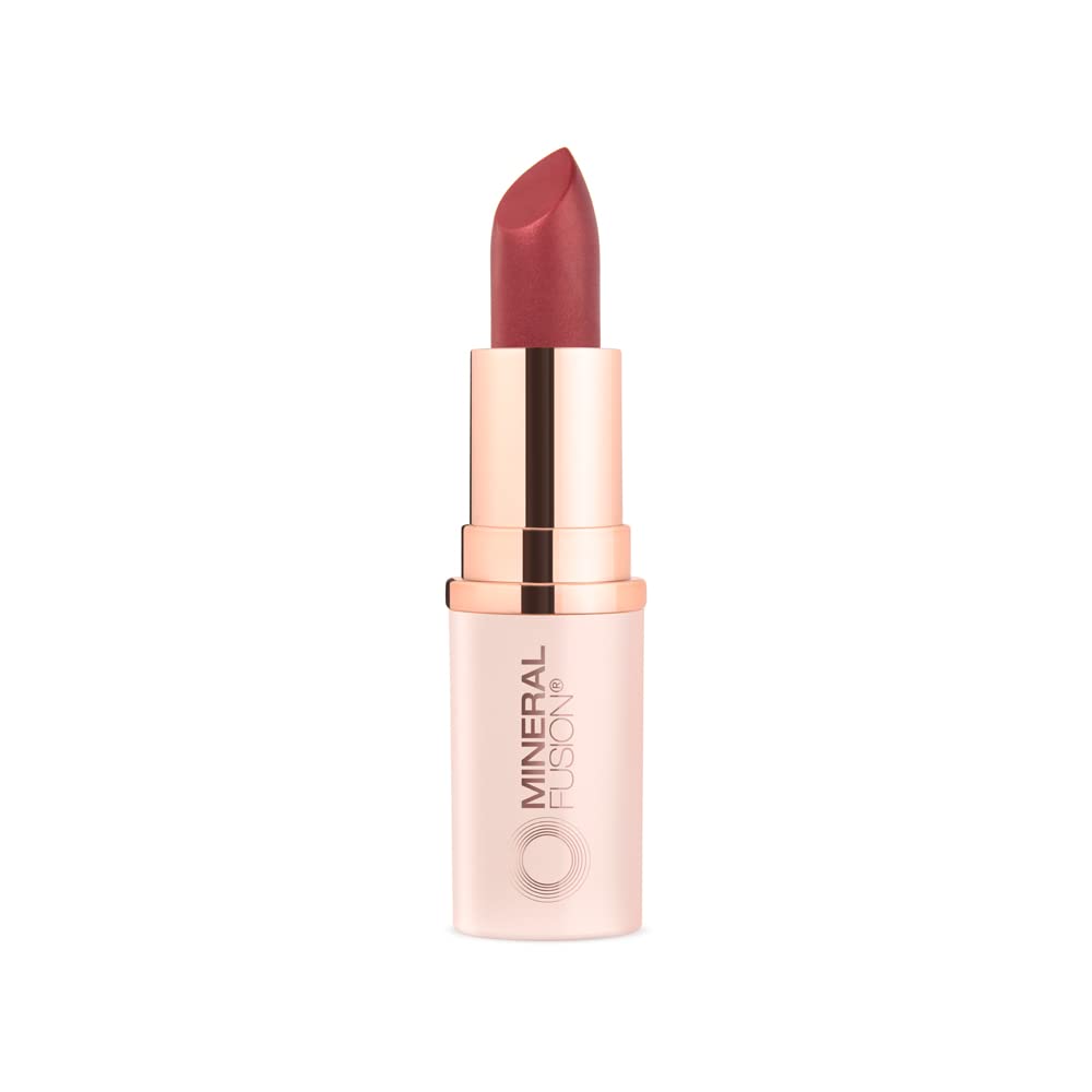 Mineral Fusion Gem Lip Stick resists smudging for a clean, defined smile.