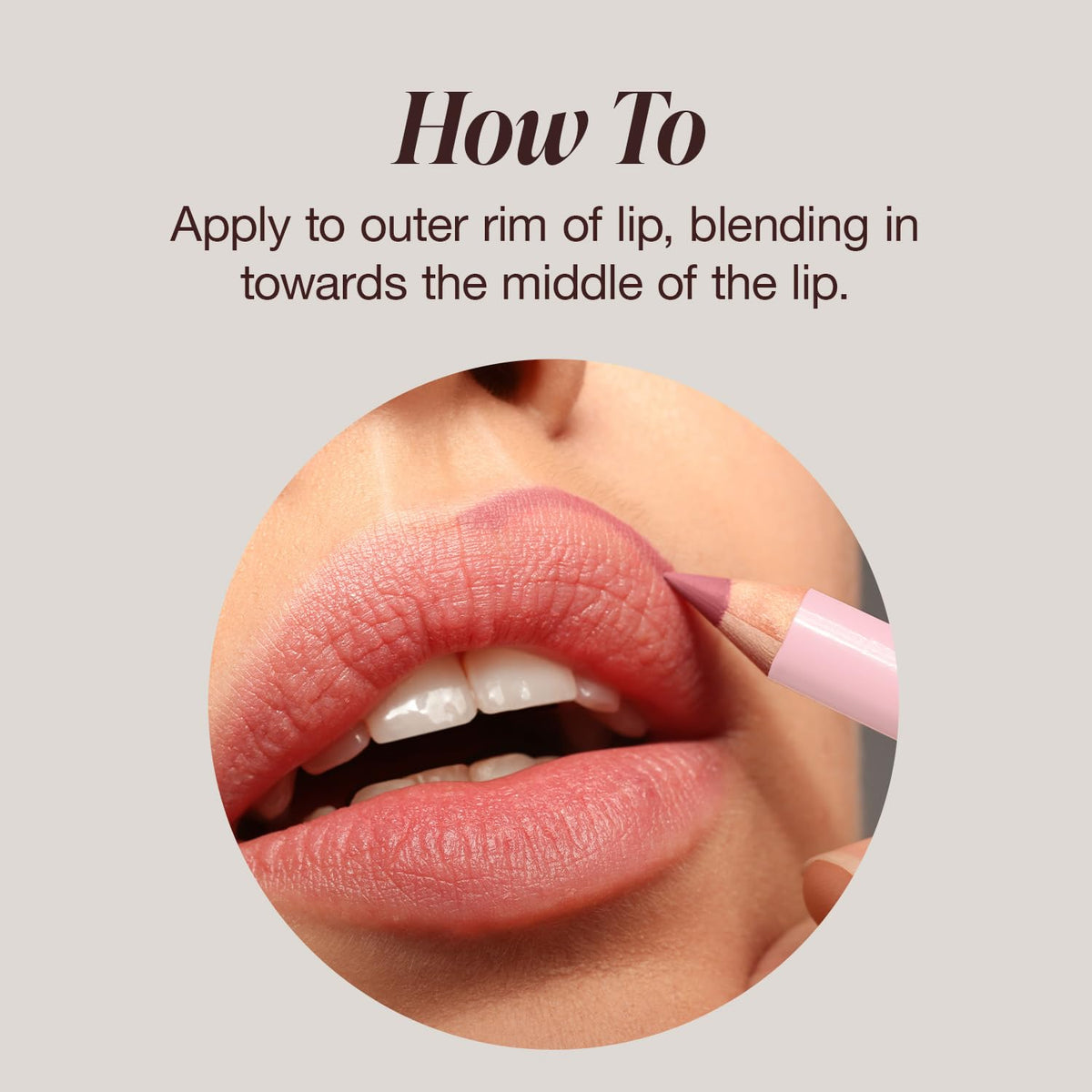 Shea butter nourishes lips while Graceful defines the lip line