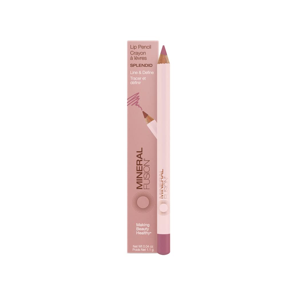 Mineral Fusion Lip Pencil Splendid packaging may vary, offering precise lip definition.
