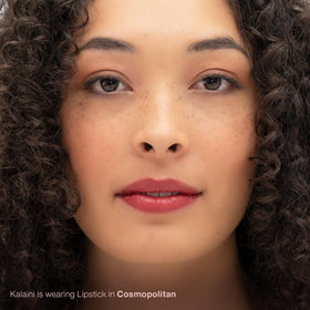 Mineral Fusion lipstick with a buttery-smooth-feel glides on for comfortable hydration.