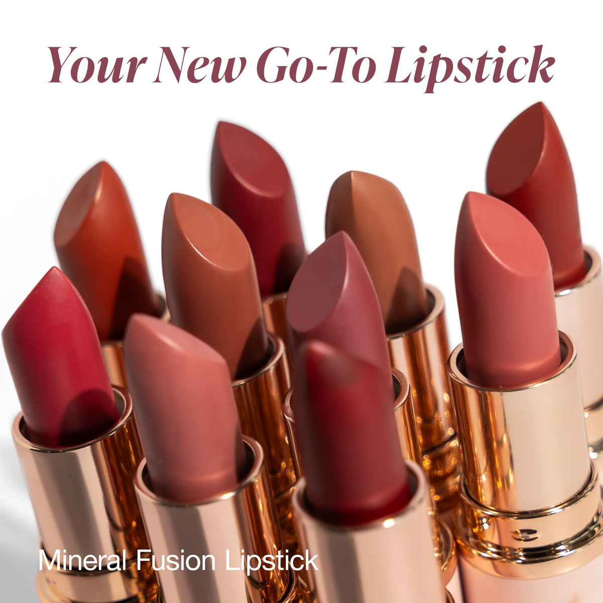 Mineral Fusion Peach Bellini packaging box communicates USA-made formula and cruelty-free values.