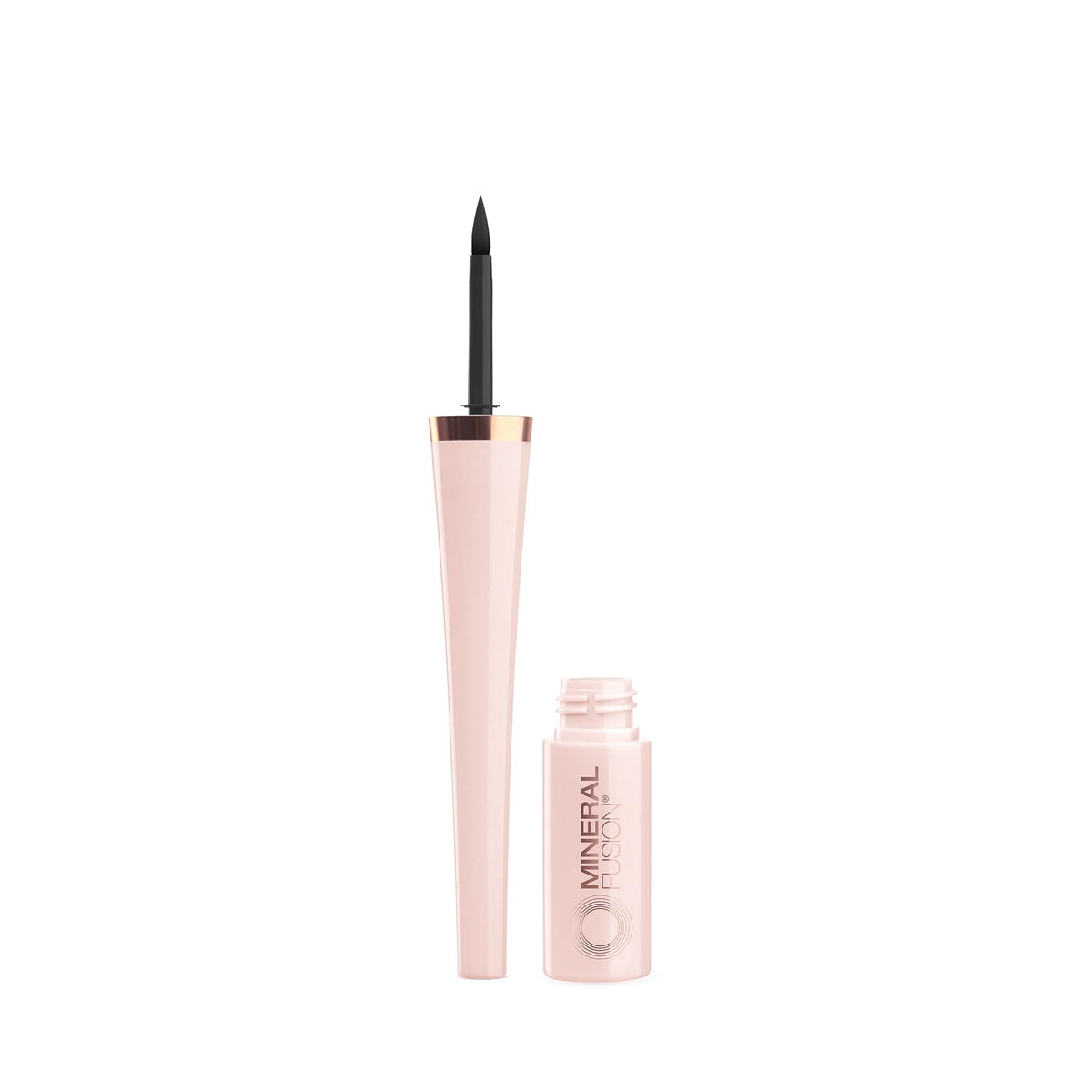 Mineral Fusion Eyeliner Ebony slender thin-line application for subtle daytime looks