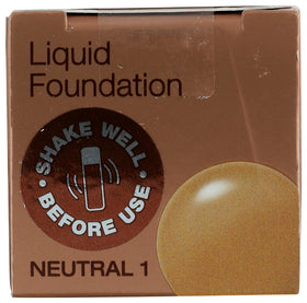 Mineral Fusion foundation application close-up shows smooth, even coverage.