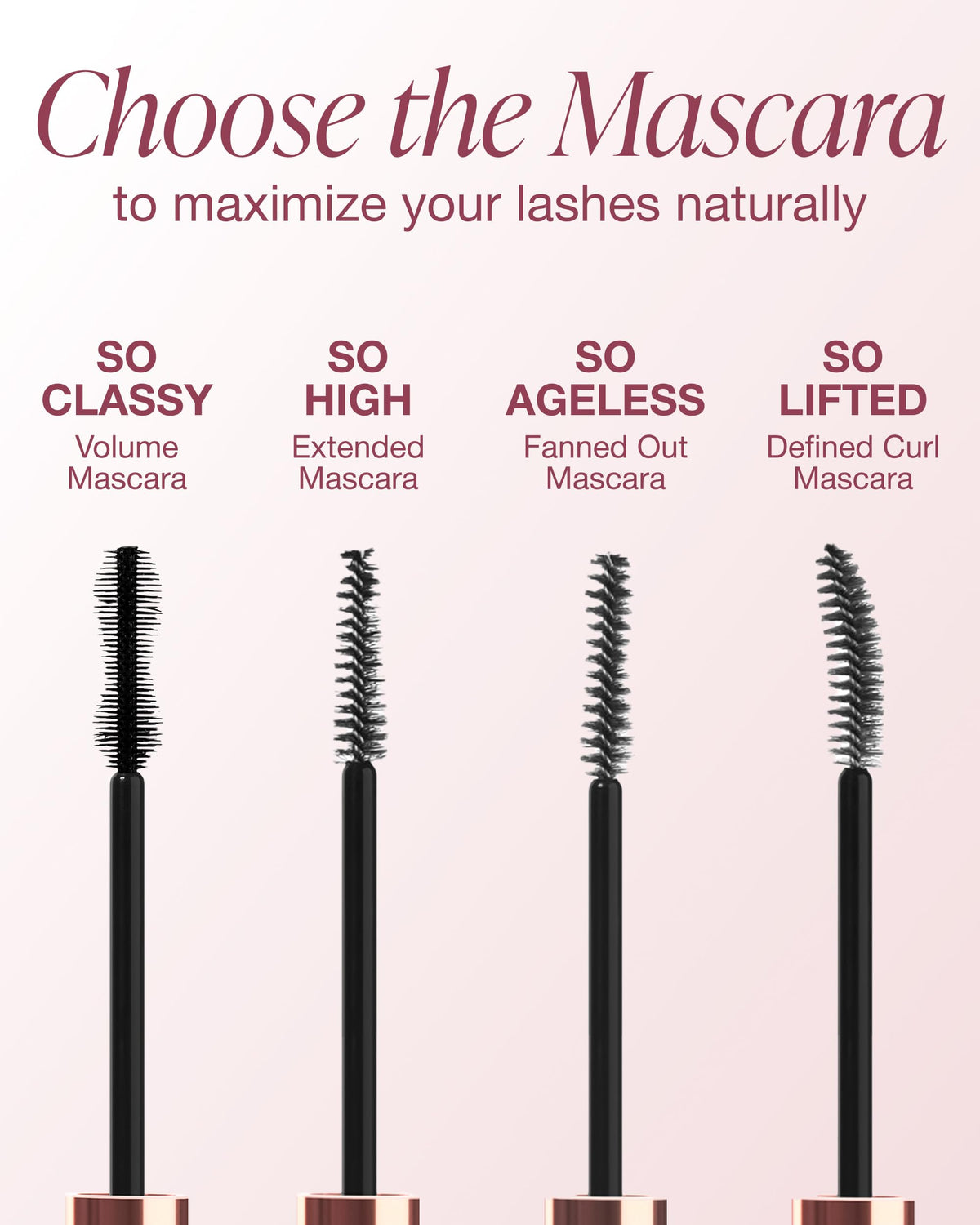 Argan oil highlights nourishing formula in Mineral Fusion So Lifted Mascara