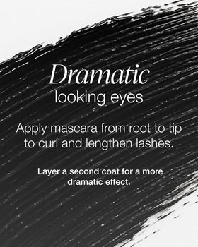 Lashes appear longer with Mineral Fusion So Lifted Mascara for a natural feel