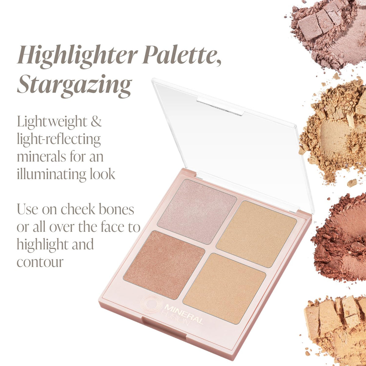 Mineral Fusion Stargazing satin finish swatch for subtle glow and dimension