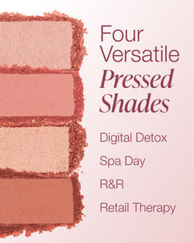 Mineral Fusion Summer Vacation palette showing buildable color layers.