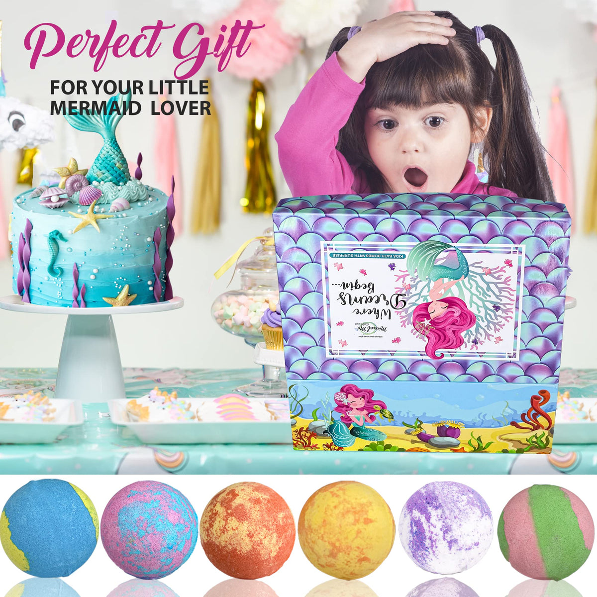 Mineral Me California birthday gift bath bomb ideal for celebrations.