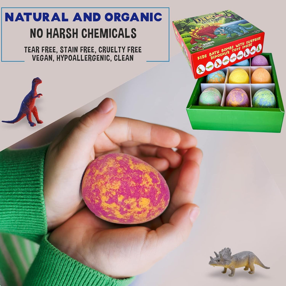Mineral Me California colorful water effect from bath bombs