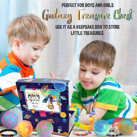 Hidden jewelry surprise inside Mineral Me California bath bombs