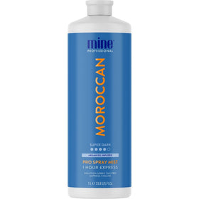 MINETAN MOROCCAN argan oil bottle showcases hydration for all skin tones.