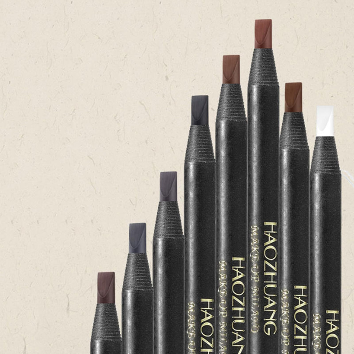 Mingran black brows pencil mix colors for bold, defined outlines.