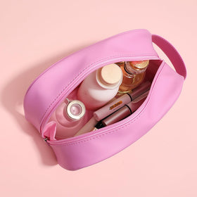 MINISO Powerpuff Girls makeup bag dimensions reflect generous capacity.