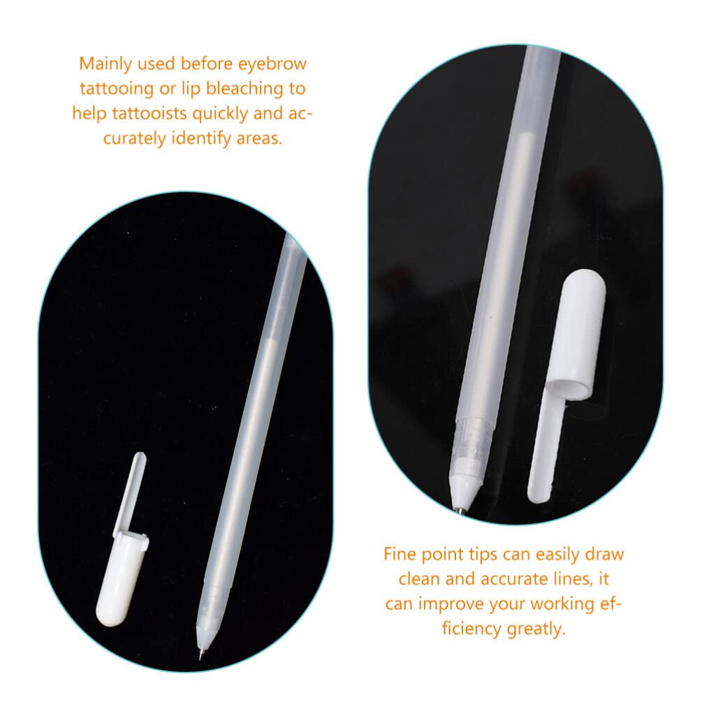 Minkissy stencil markers for brows assist pre-bleach shaping.