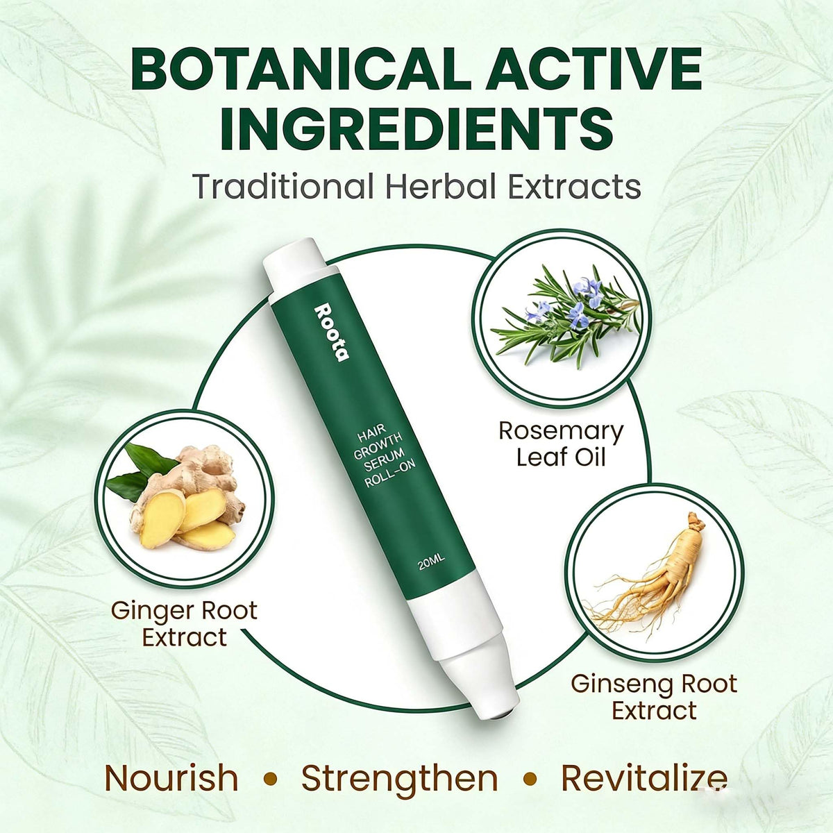 Minnah Roota serum texture close-up shows fast-absorbing, non-greasy application.