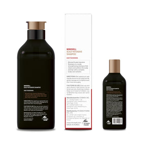 MINOXELL bottle beside full product shows bright, modern design.