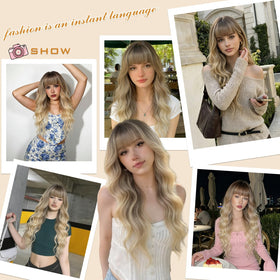 MINSEEYOO heat-resistant synthetic fibers enable everyday styling.
