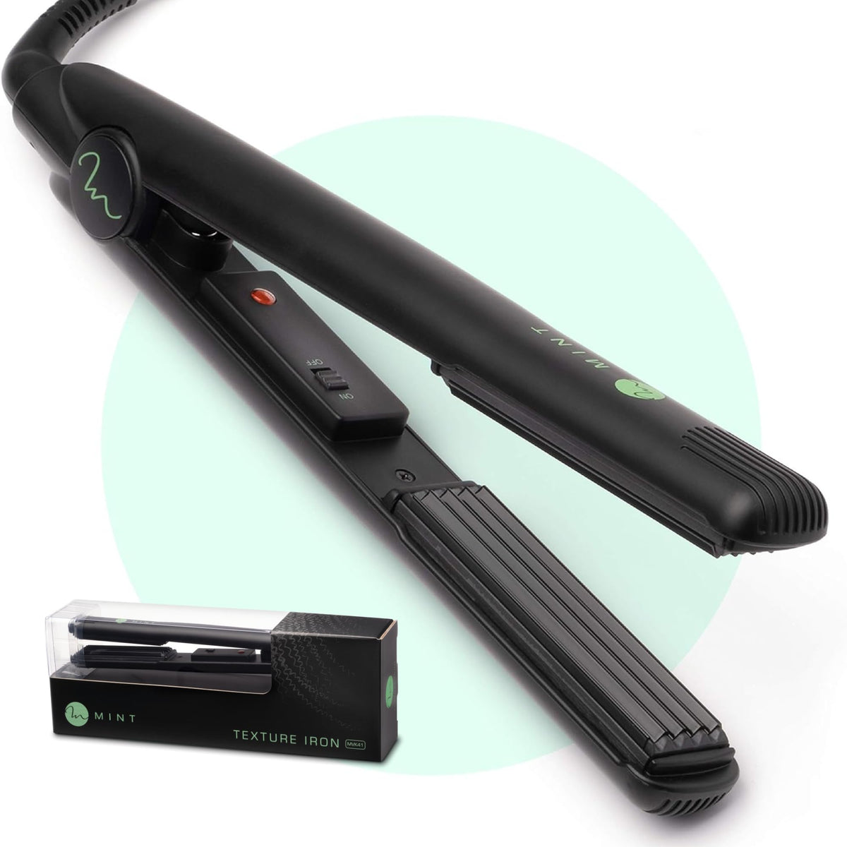Mint Professional Series 1-inch crimper with deeper plates for ultra-fast root crimps.
