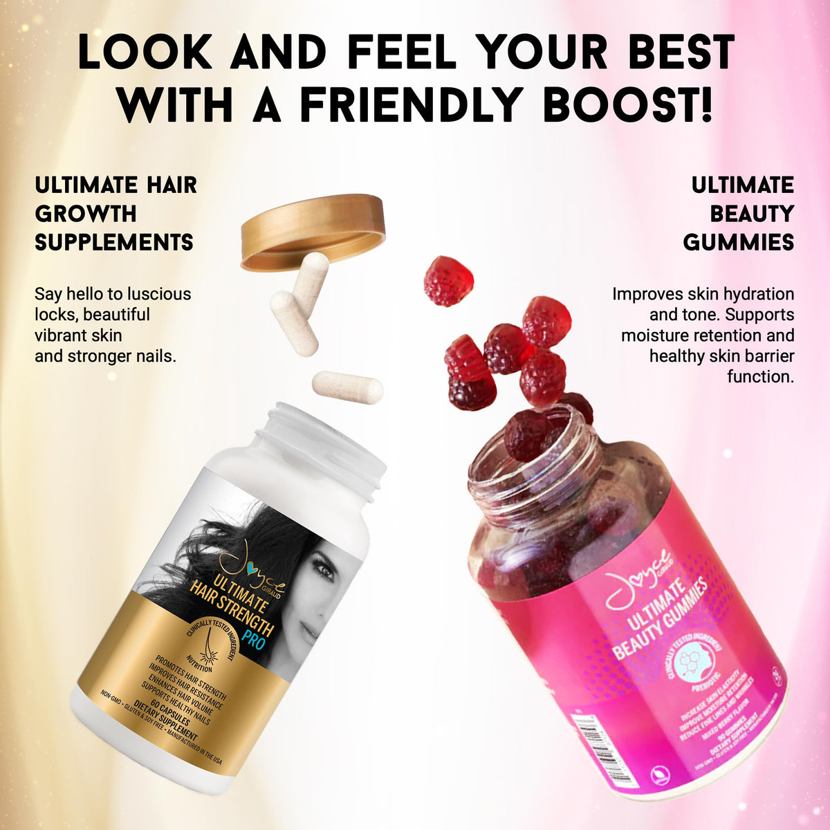 Miracle Elixir Collection daily-use routine image suggests easy self-care integration.