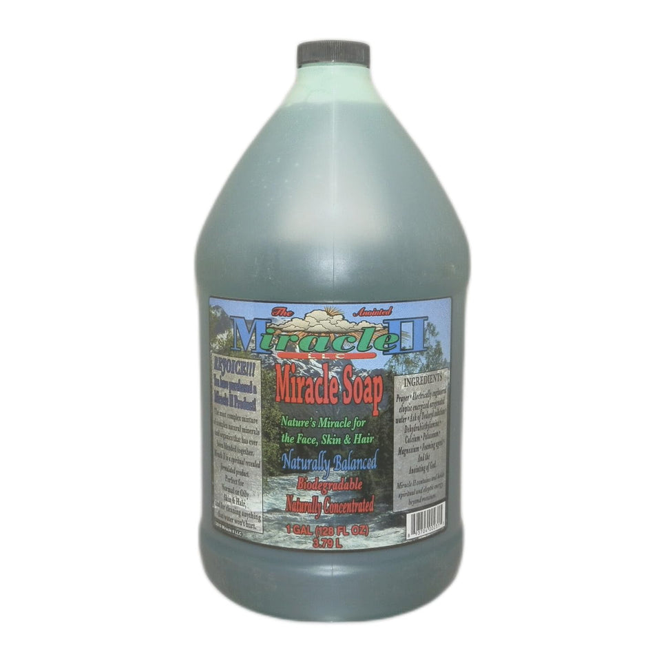 Miracle II Soap bottle for gentle daily cleansing and hydrated skin
