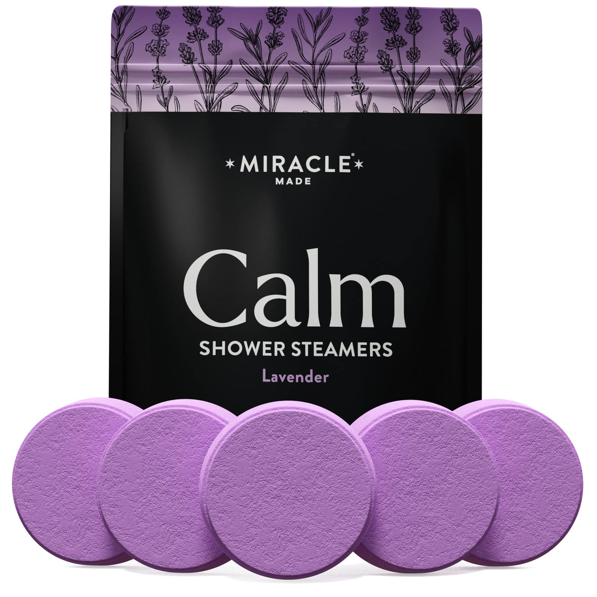 Miracle Made Lavender aromatherapy steamer packaging, gift-ready for relaxation moments.