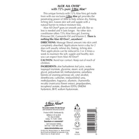 Miracle of Aloe after-sun care for gentle skin comfort.